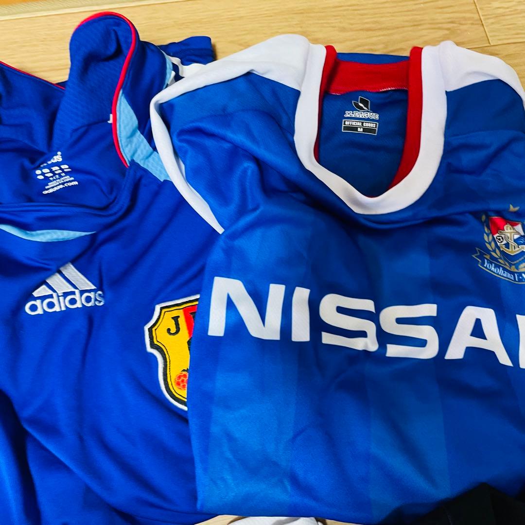 青*ソ様 サッカー　jリーグ 横浜マリノス　日本代表　ガンバ大阪　ゲームシャツ