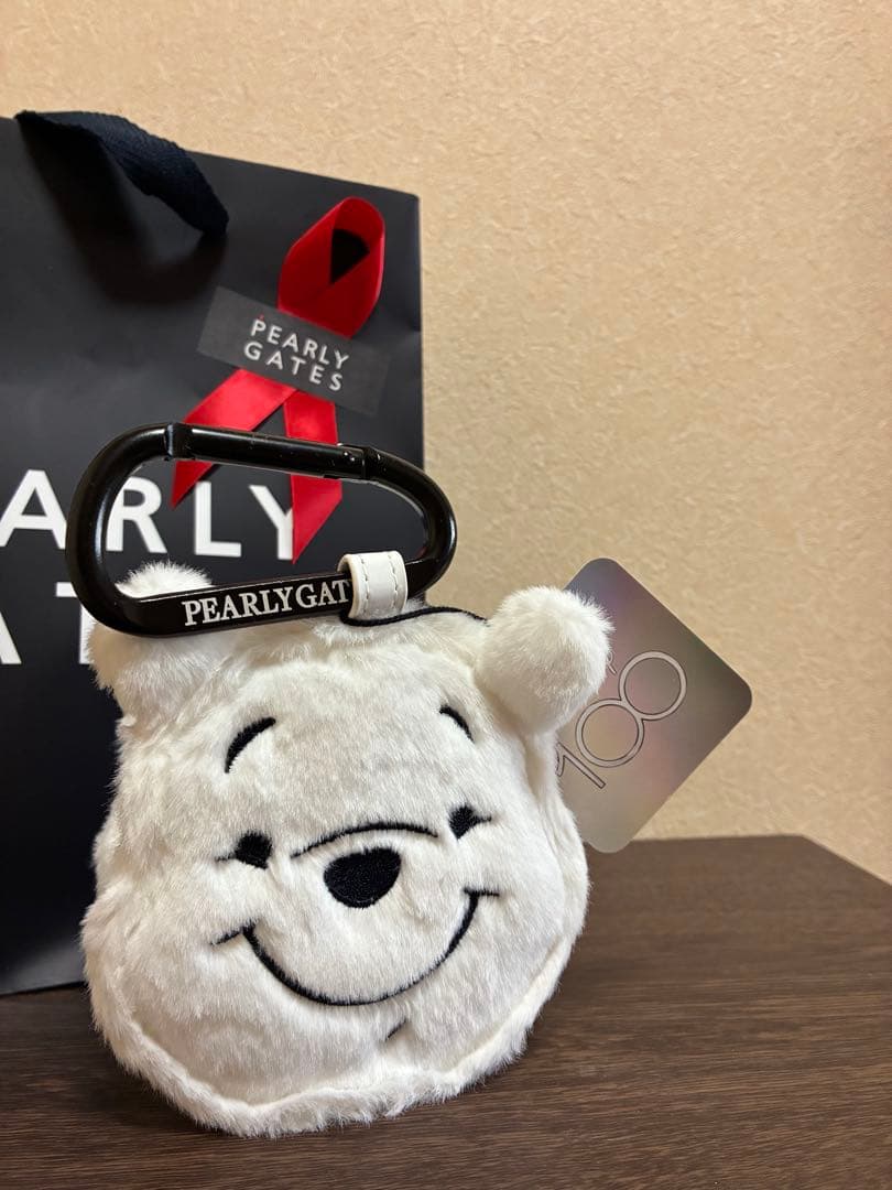新品未使用 【PEARLY GATES 】プーさんボールポーチ