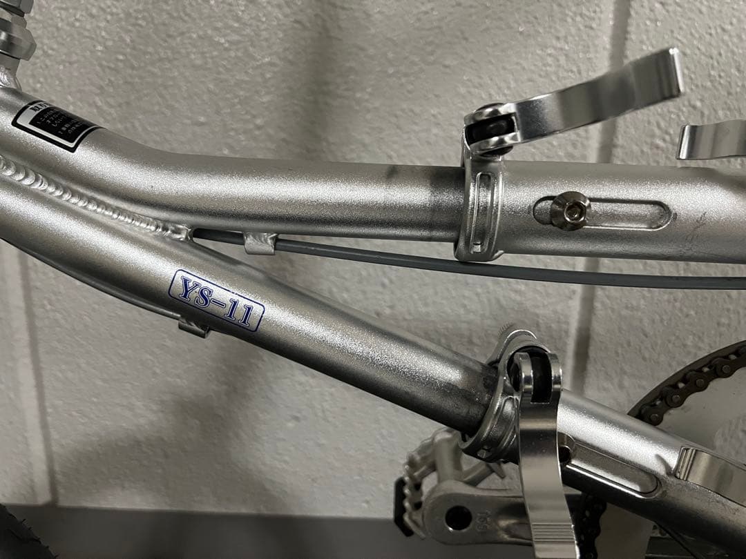 稀少＆軽量　折りたたみ自転車　YS-11 バイク技術研究所