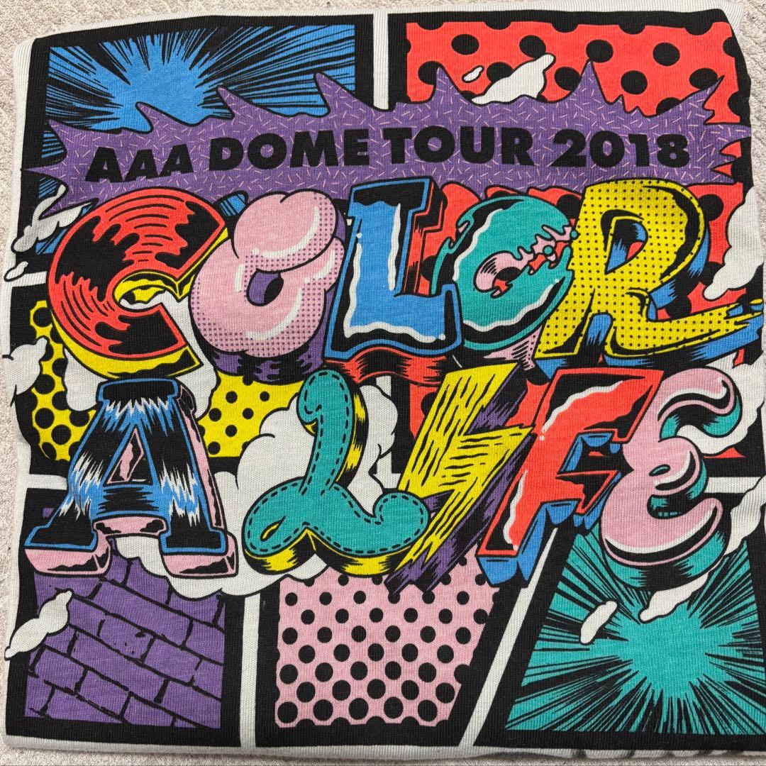 AAA DOME TOUR 2018 サイン入りTシャツ