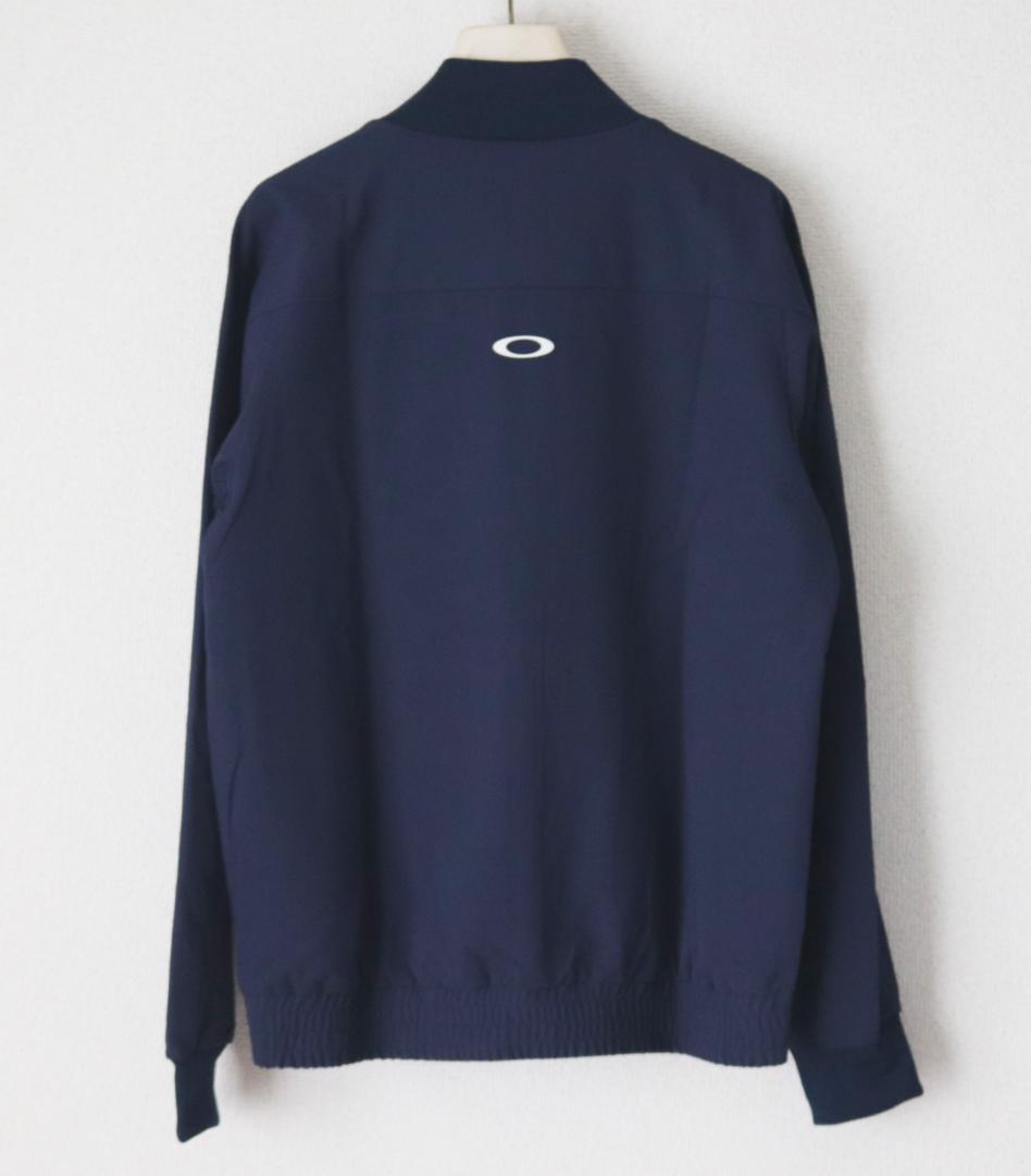 新品【オークリー】春夏 ELEVATE RIBジャケット ブルゾン 紺 XL