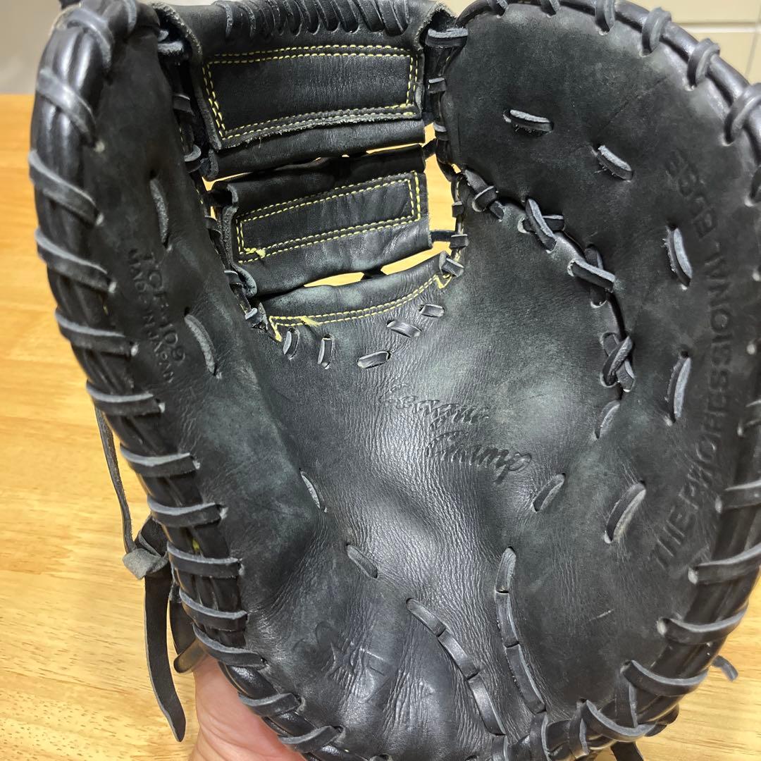 最終値下げ！SSK Pro 軟式野球グローブ 黒　ファーストミット