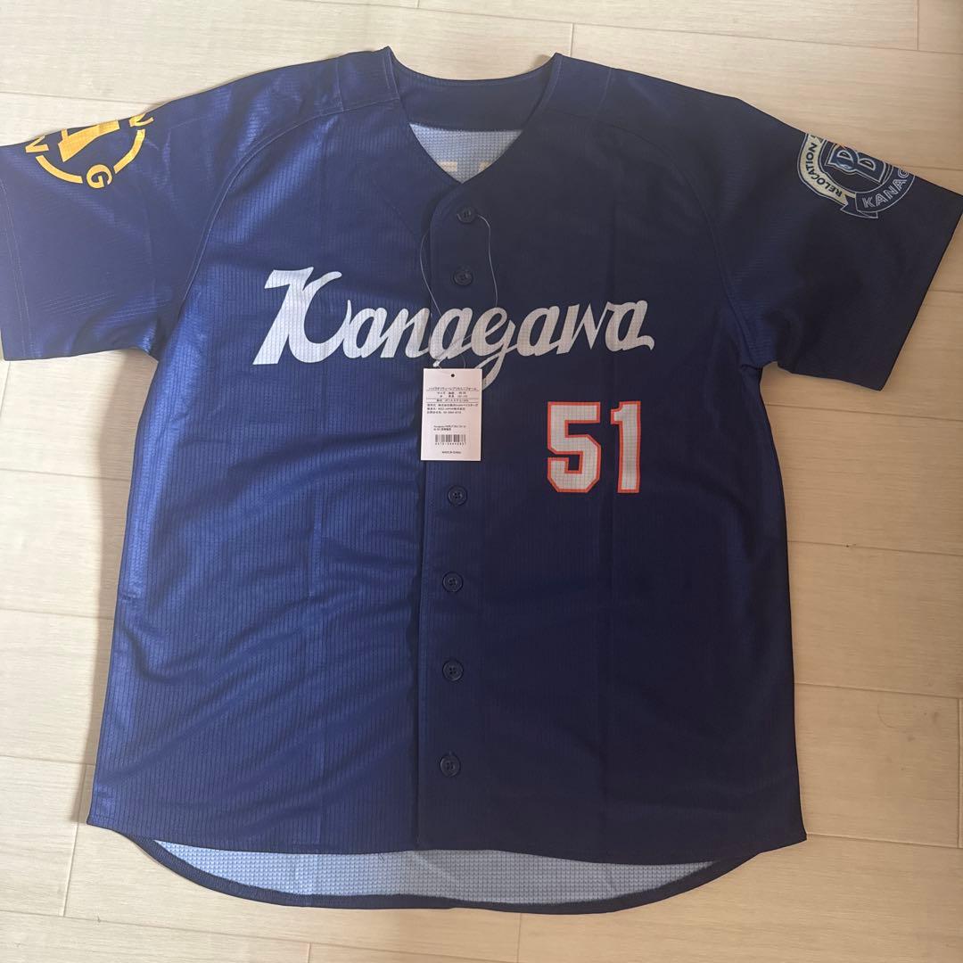 宮崎 51 ユニフォーム　Kanagawa DeNAベイスターズ　カナガワ