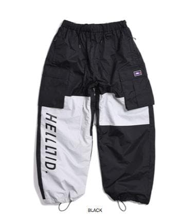 新品未使用HELLOIDライドパンツ ブラック Mサイズ3レイヤー耐水2万mm