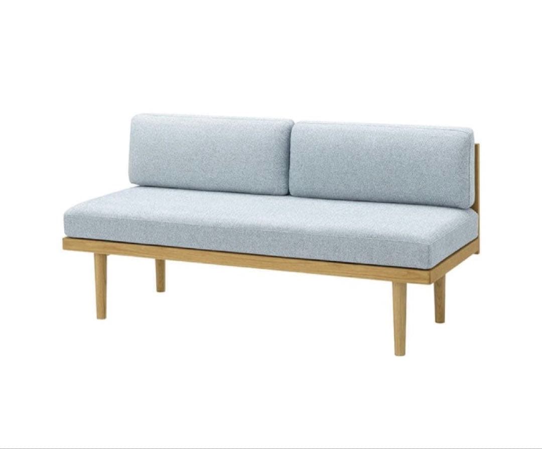 unico KINNA キナ ベンチバックレスト W1400 サックスブルー