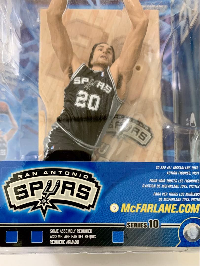 Mcfarlane マクファーレン NBAフィギュア マヌ・ジノビリ