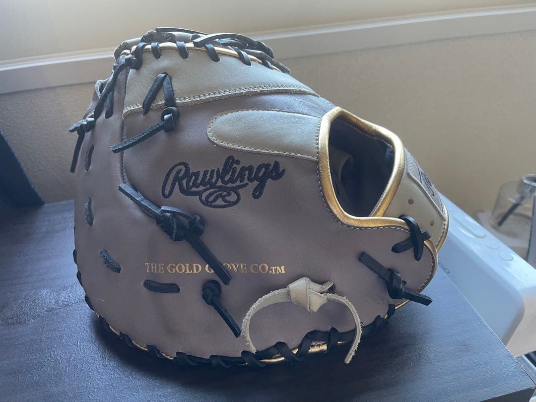 Rawlings Gold Glove グレー/ゴールド　ファーストミット