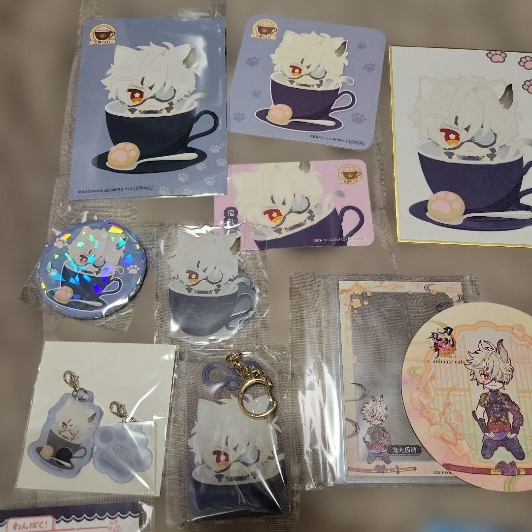 刀剣乱舞　セット　わんぱく　刀猫男士　大本丸博　鬼丸国綱