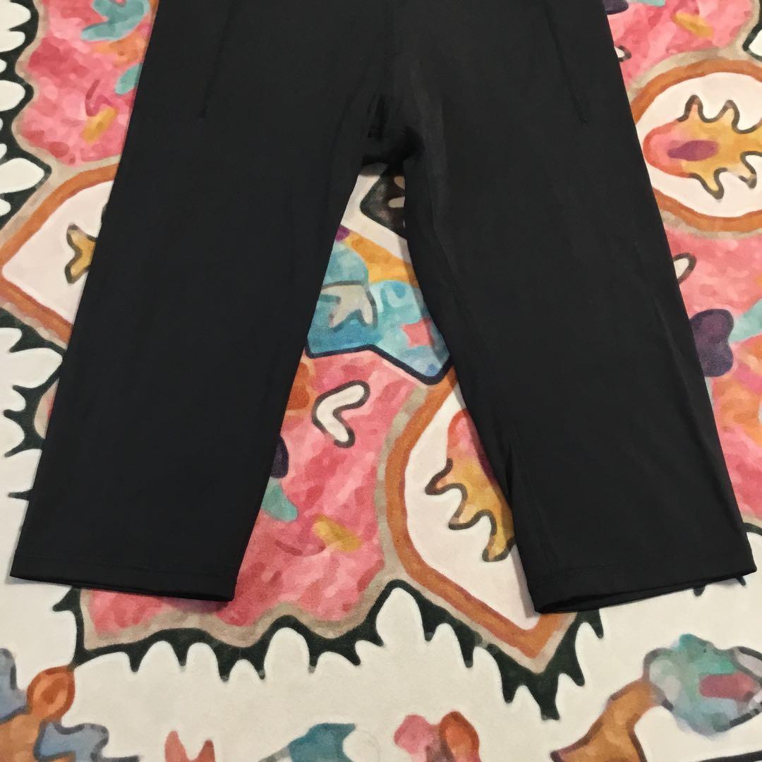 LULULEMON サイズ6ブラックハイウエストヨガパンツ