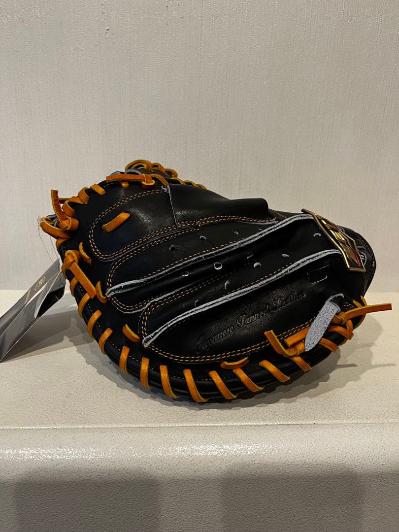新品　ZETT 野球 少年軟式 プロステイタス　捕手用 キャッチャーミット　右投