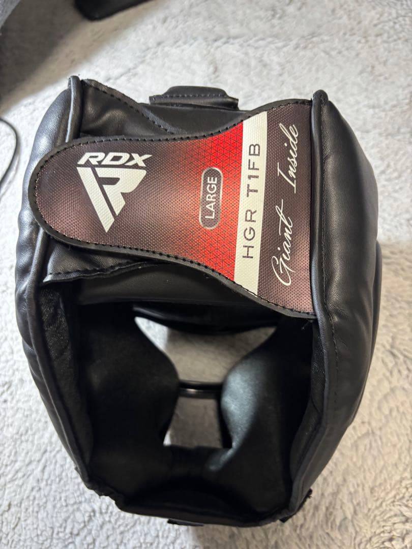 RDX HGR TIFB ヘッドギア ブラック Lサイズ