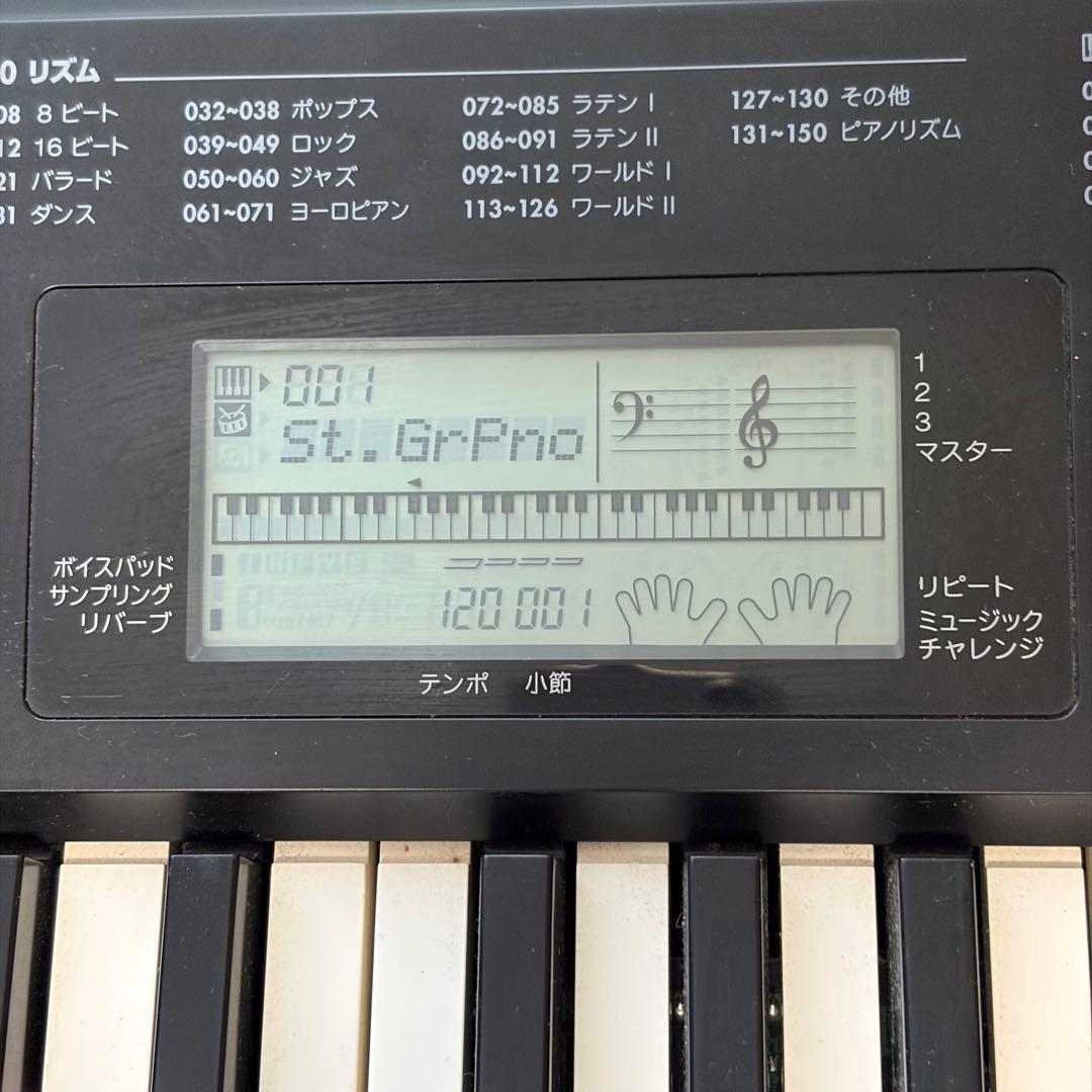 CASIO CTK-3200 電子キーボード 動作品 アダプター付　初心者向け