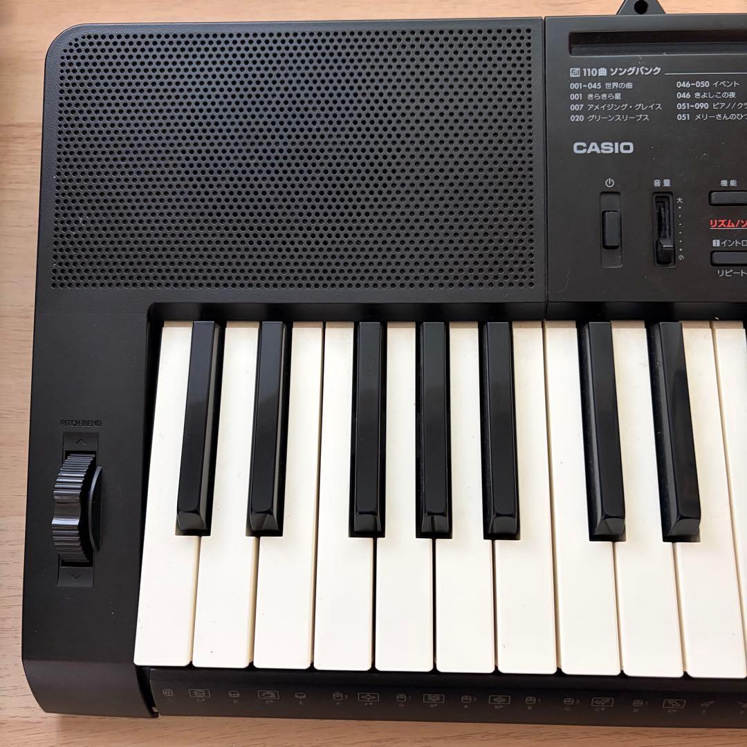 CASIO CTK-3200 電子キーボード 動作品 アダプター付　初心者向け
