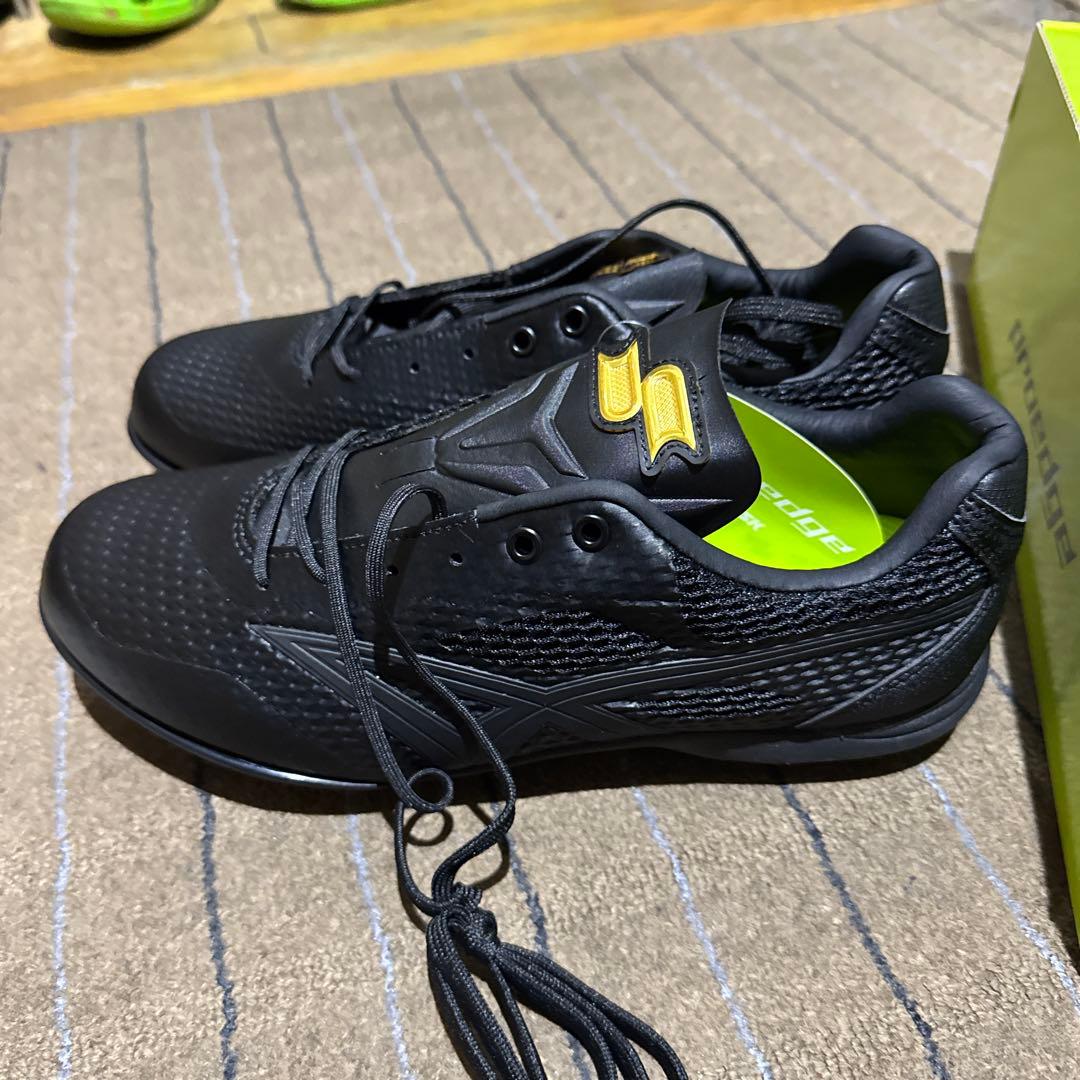 SSK スポーツシューズ 黒 メッシュ