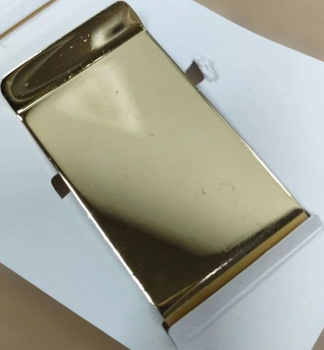 JAS 日本エアシステム　マネークリップ　非売品　昭和レトロ　新品未使用