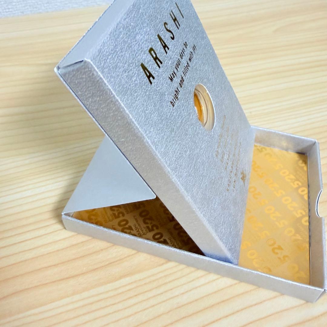 新品 嵐20周年ファンクラブ限定ARASHI 5×20スワロフスキークリスタル