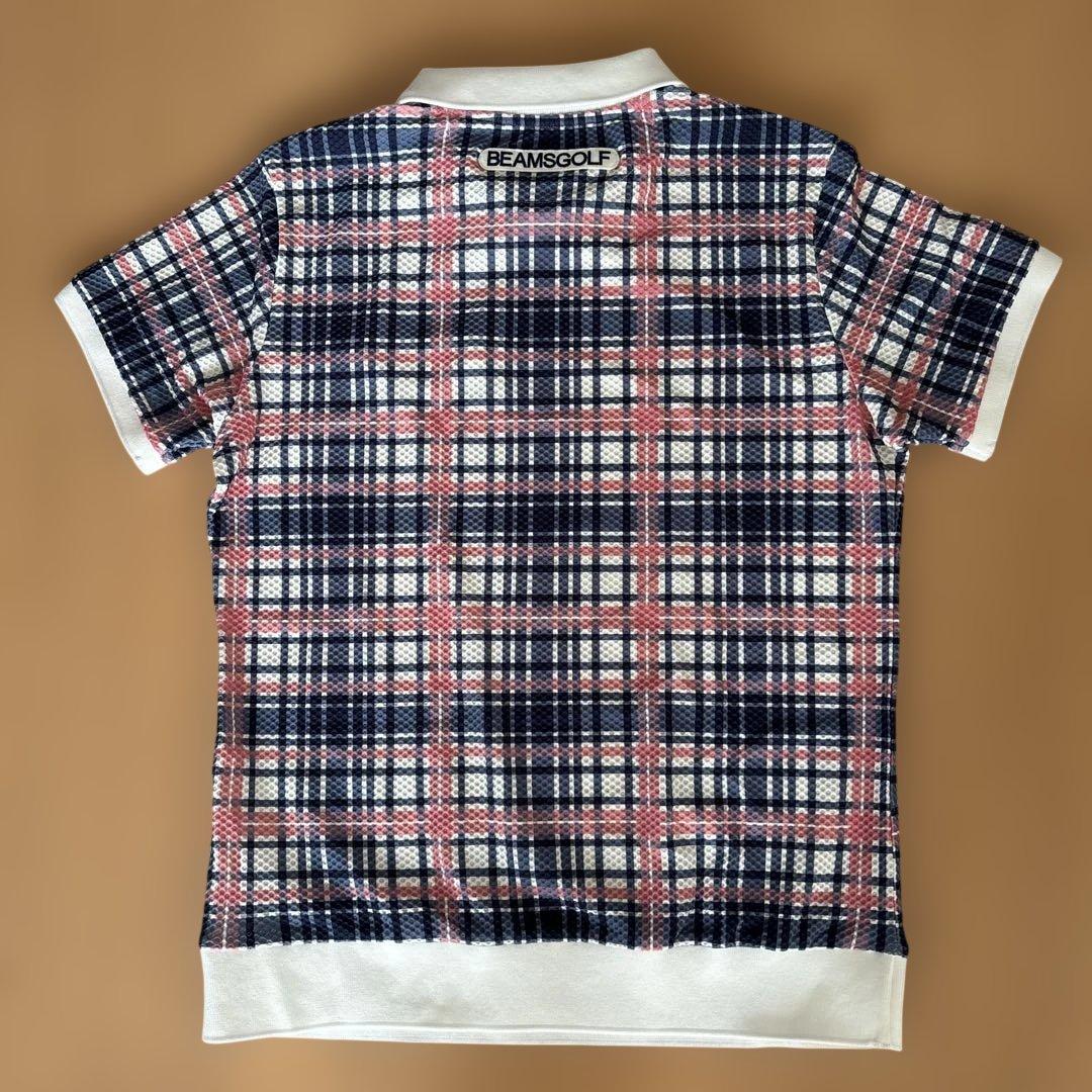 【極美品】ビームスゴルフ　プルオーバー　シャツ　UVカット　Ｌ　日本製