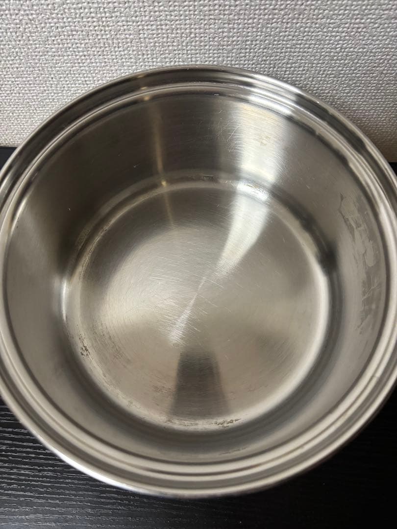 【中古品】アムウェイ　Amway Queen 大ソースパン 旧型　ガス・IH対応
