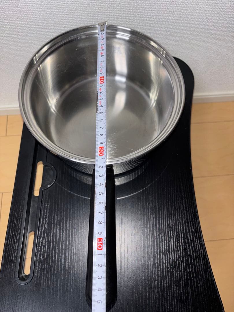 【中古品】アムウェイ　Amway Queen 大ソースパン 旧型　ガス・IH対応