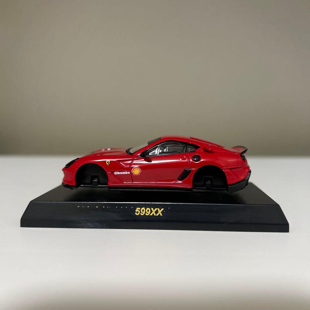京商　1/64 フェラーリFerrari 599XX テストカー　シークレット