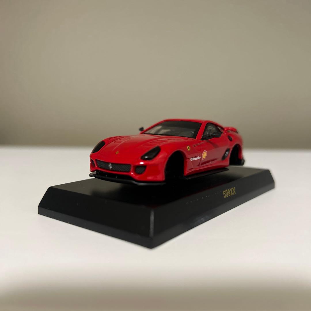 京商　1/64 フェラーリFerrari 599XX テストカー　シークレット