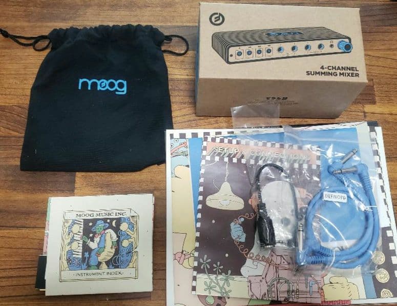 【美品】Moog DFAM & SUBHARMONICON＋4chミキサー