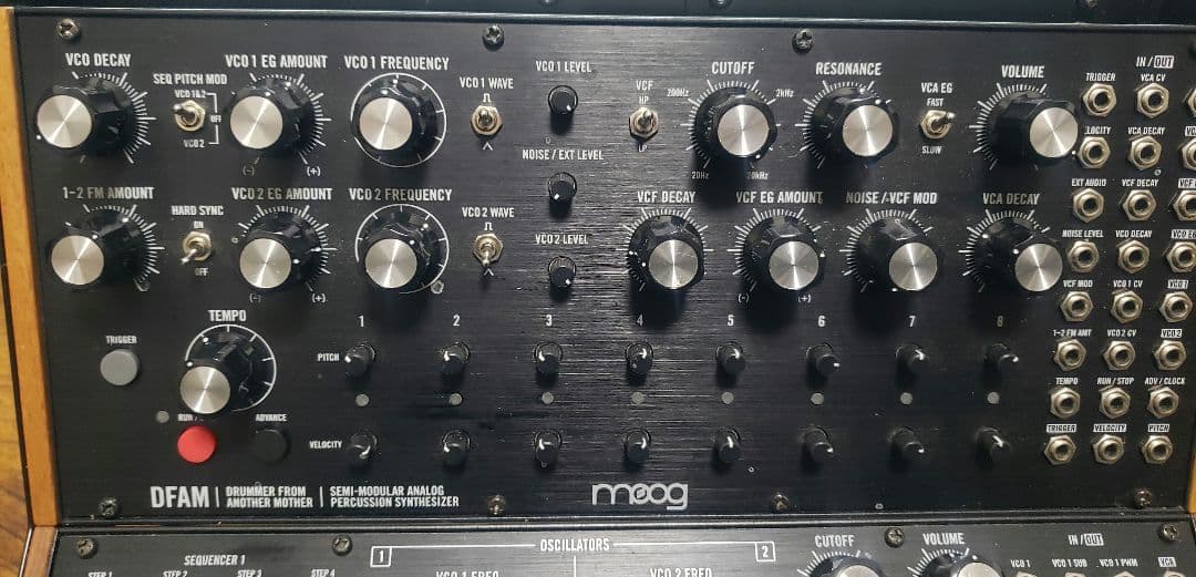 【美品】Moog DFAM & SUBHARMONICON＋4chミキサー