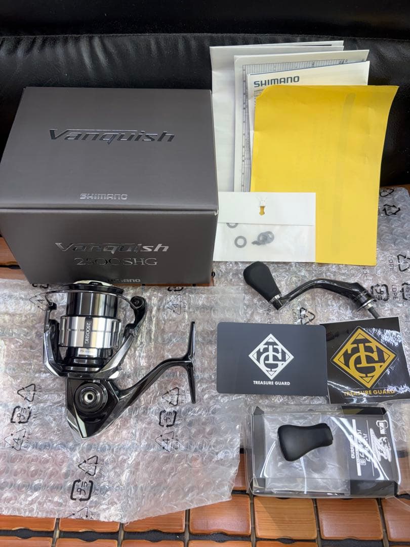 シマノ 23 ヴァンキッシュ 2500SHG 極美品 Vanquish 夢屋
