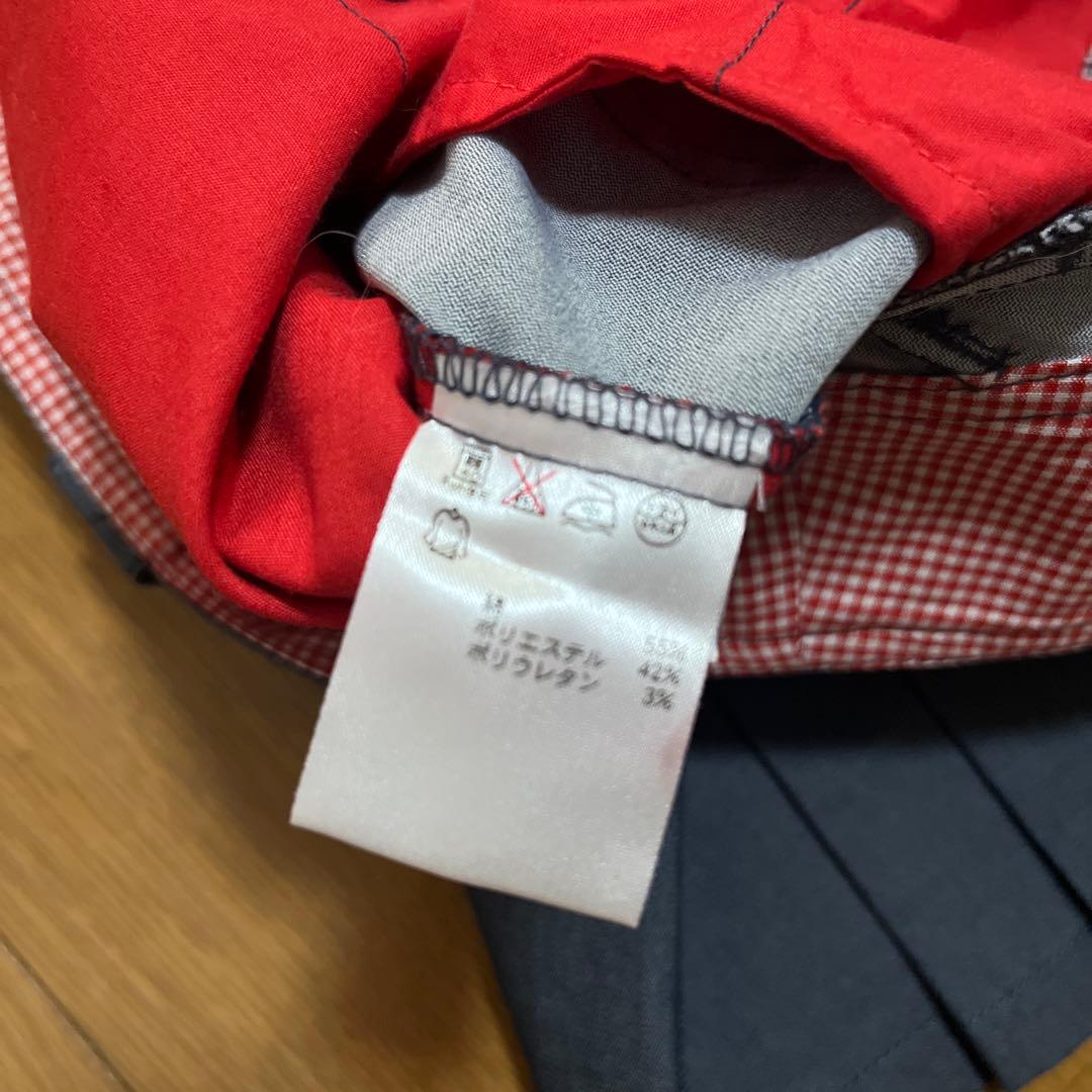未使用★FILA ゴルフスカート　Ｌサイズ デニム　ストレッチ　プリーツ