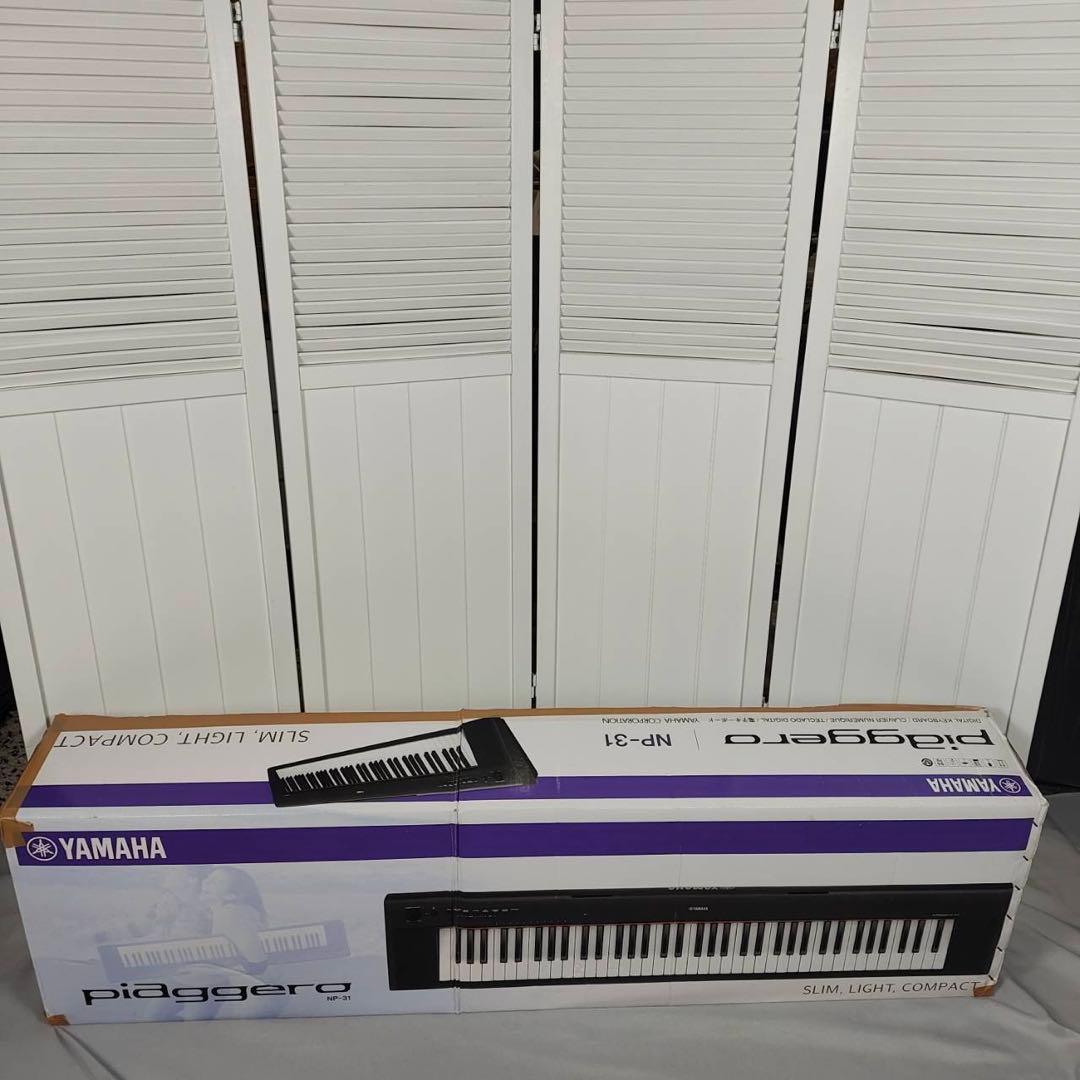 YAMAHA ヤマハ　NP-31 76鍵盤 電子キーボード Piaggero