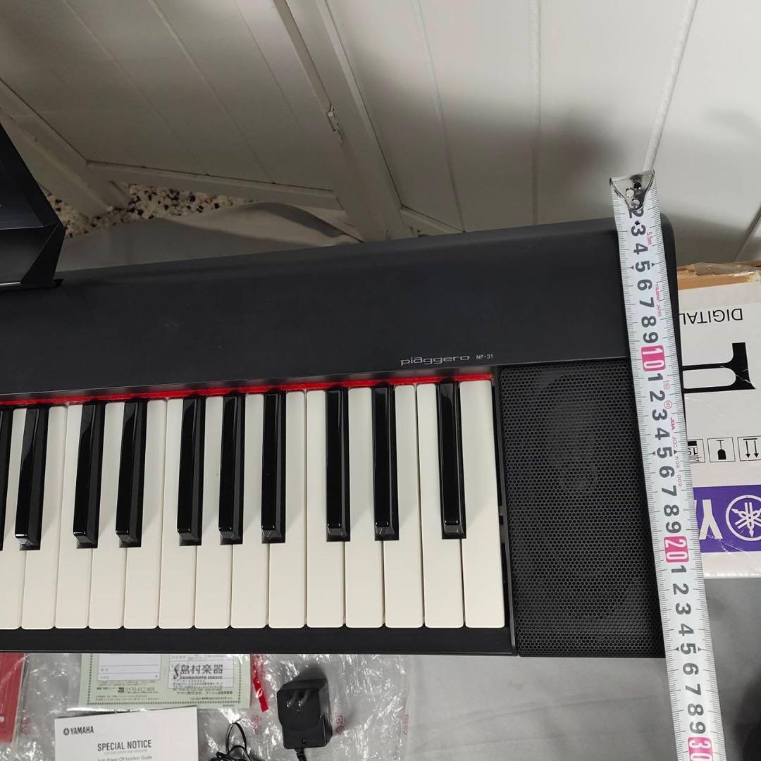 YAMAHA ヤマハ　NP-31 76鍵盤 電子キーボード Piaggero