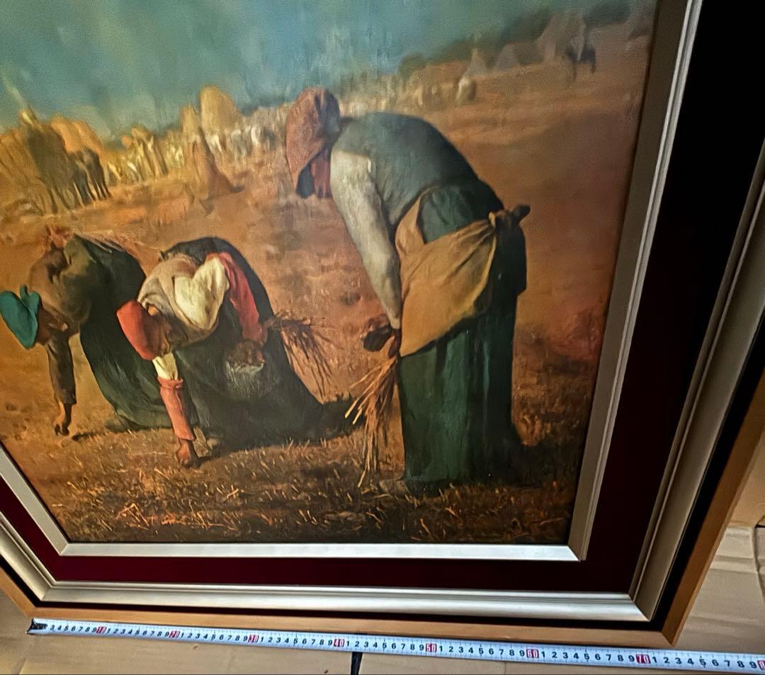 ミレー［世界の名画コレクション］『落穂拾い』複製画 人物画 田園 バルビゾン派