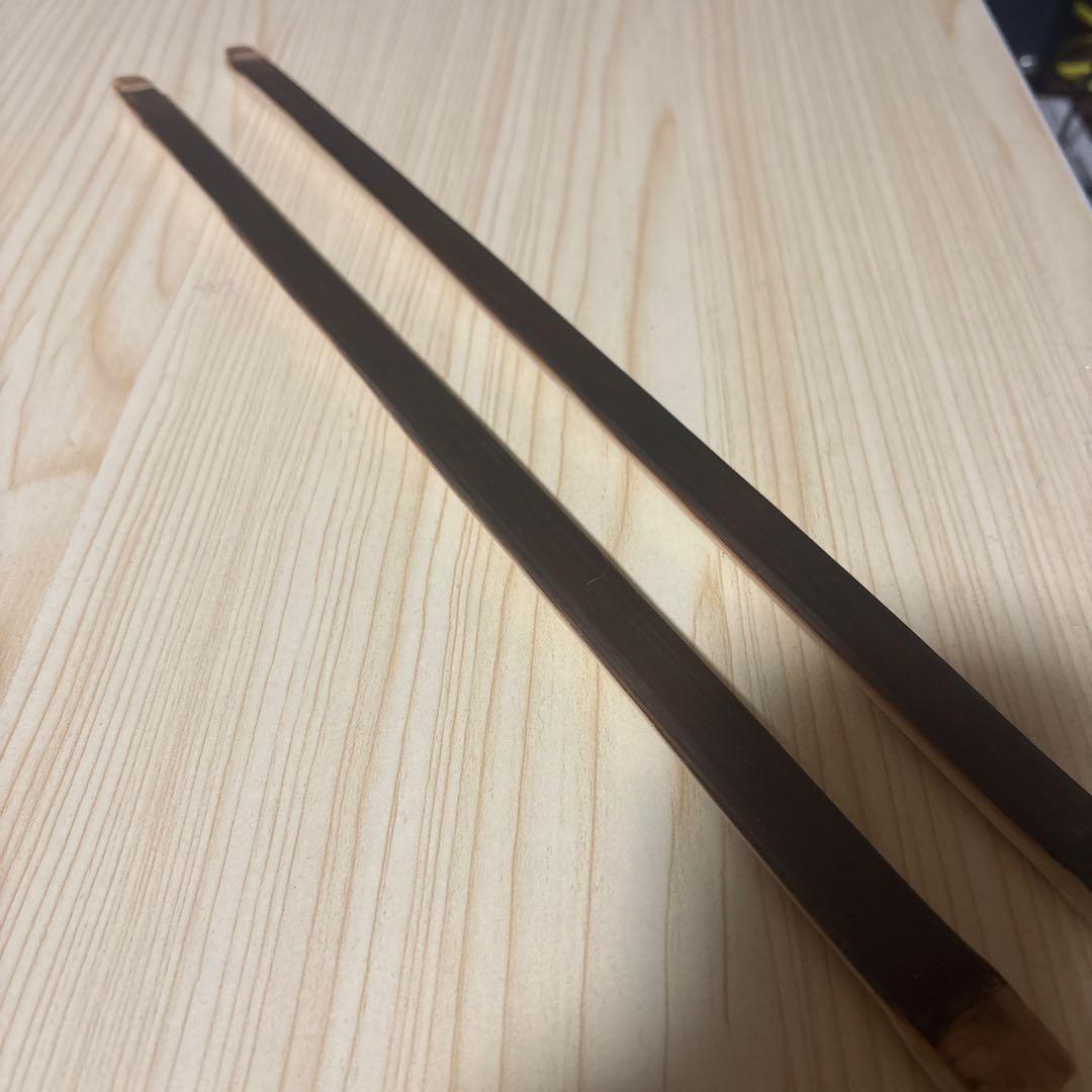 竹バチ オーダーメイド 丈夫 黒光沢