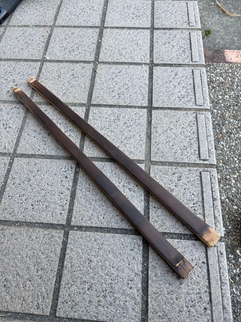 竹バチ オーダーメイド 丈夫 黒光沢