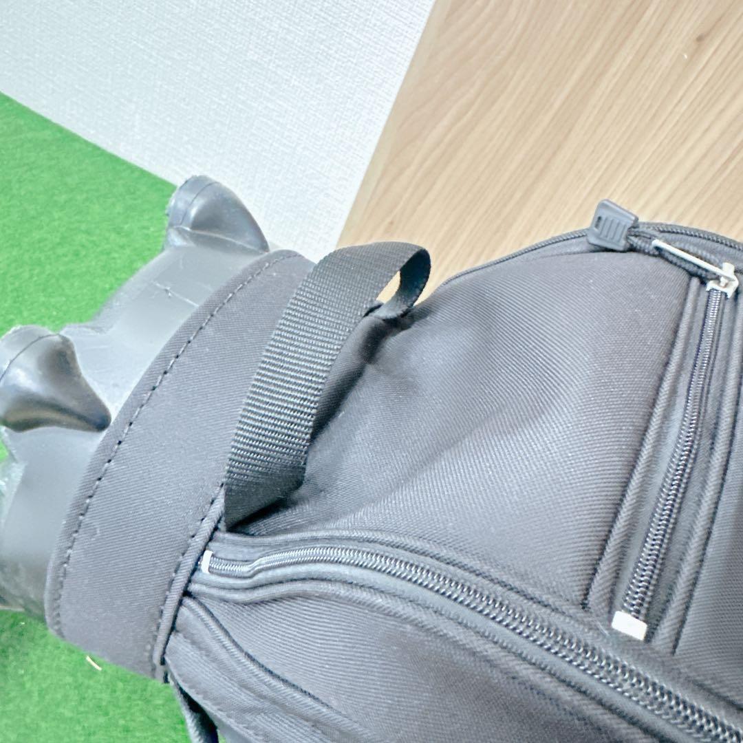 美品 ミズノ キャディバッグ FINALIST 9.5型 7分割 ブラック 軽量