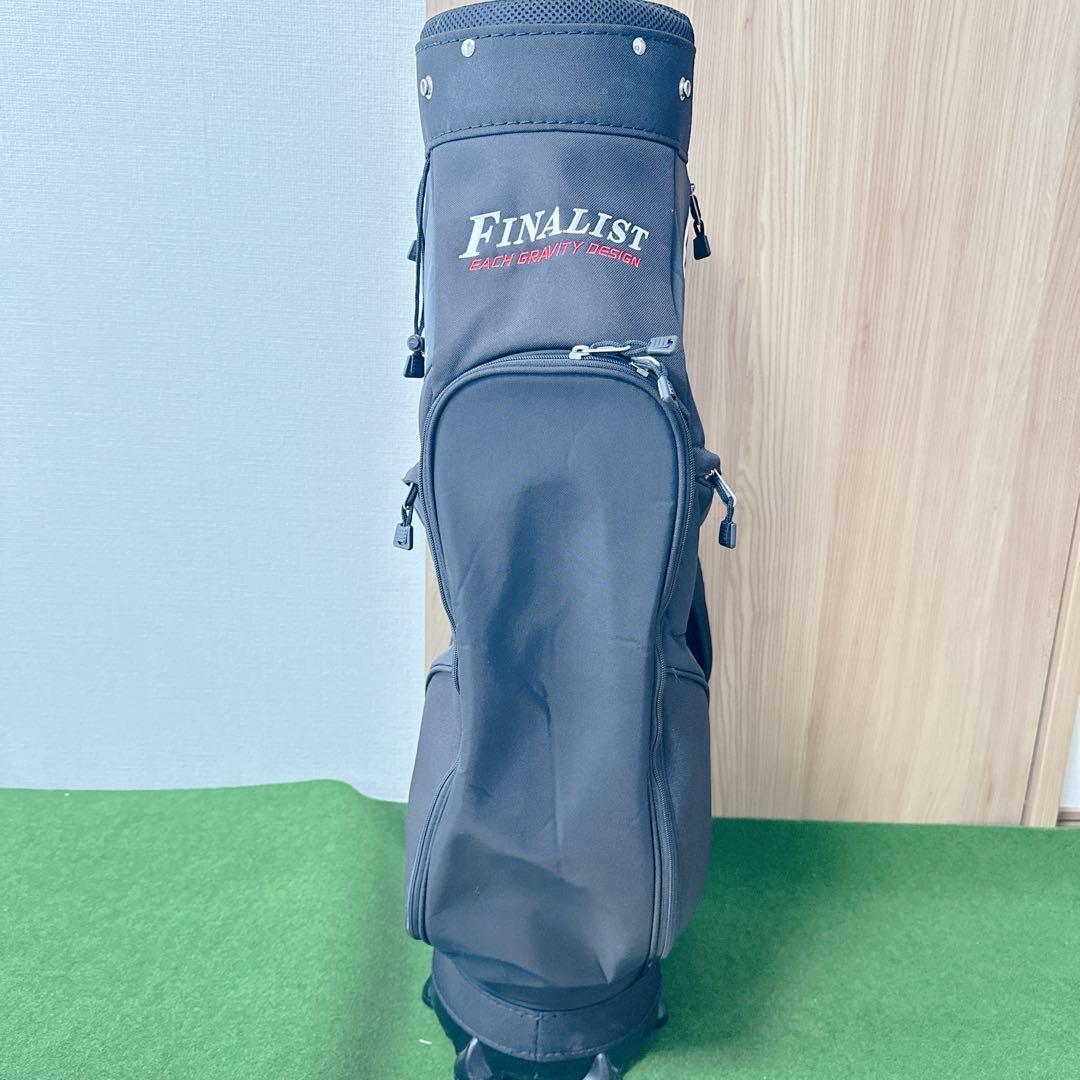 美品 ミズノ キャディバッグ FINALIST 9.5型 7分割 ブラック 軽量