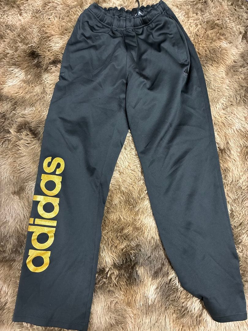 adidas ブラック ジャケット パンツ セット