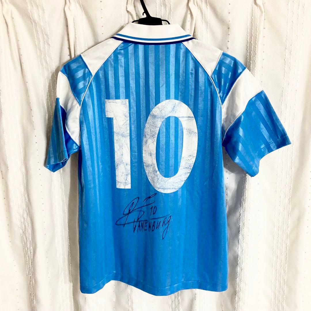 サッカー ジュビロ磐田 ユニフォーム 背番号10 ファネンブルグ サイン入り