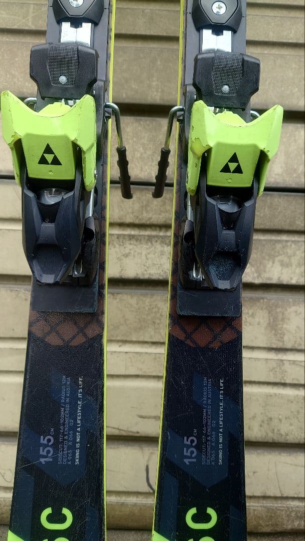 FISCHER RC4 SC ＆z13 Mプレート155cm 中古　フィッシャー