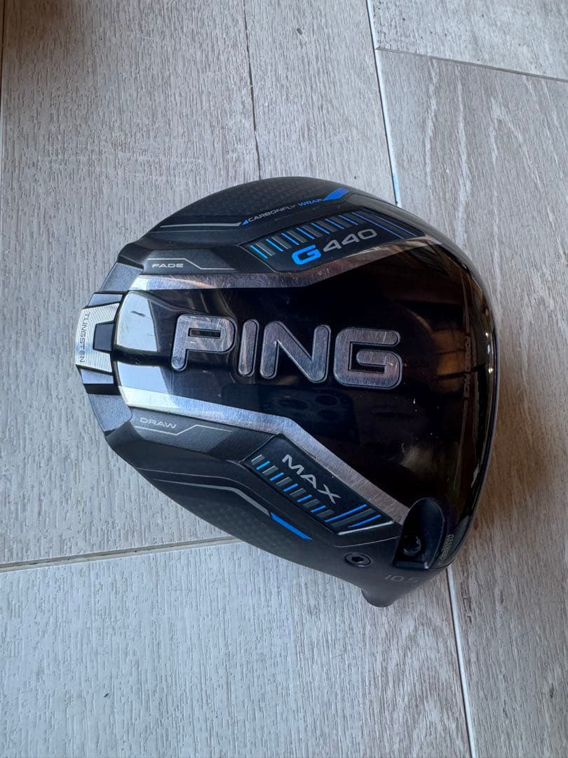 PING G440 MAX ドライバー ヘッドカバー付き　10.5