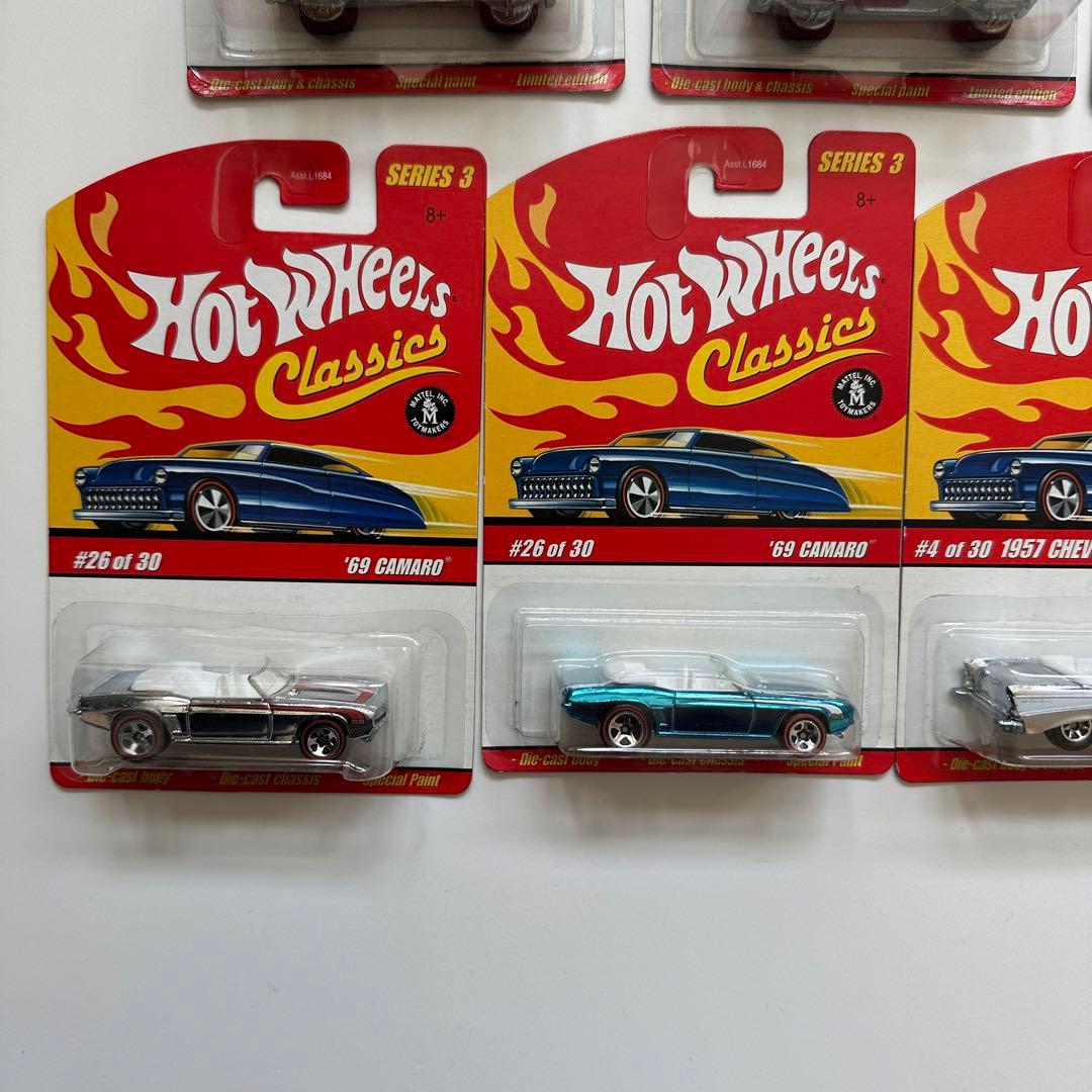 Hotwheels classics 7台セット売り