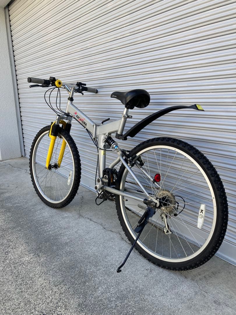 UGO片山右京モデル折りたたみマウンテンバイク　⭕️直接手渡し商品