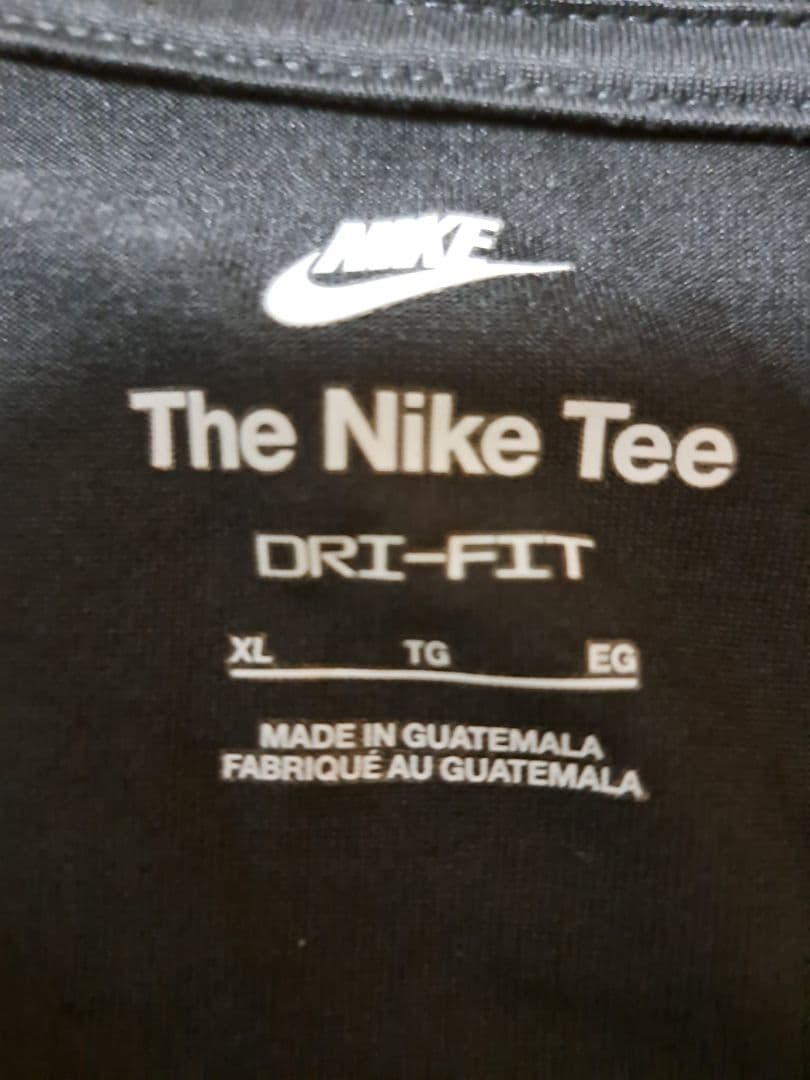 BG9さま専用ロンT Nike DRI-FIT ブラック長袖Tシャツ XL