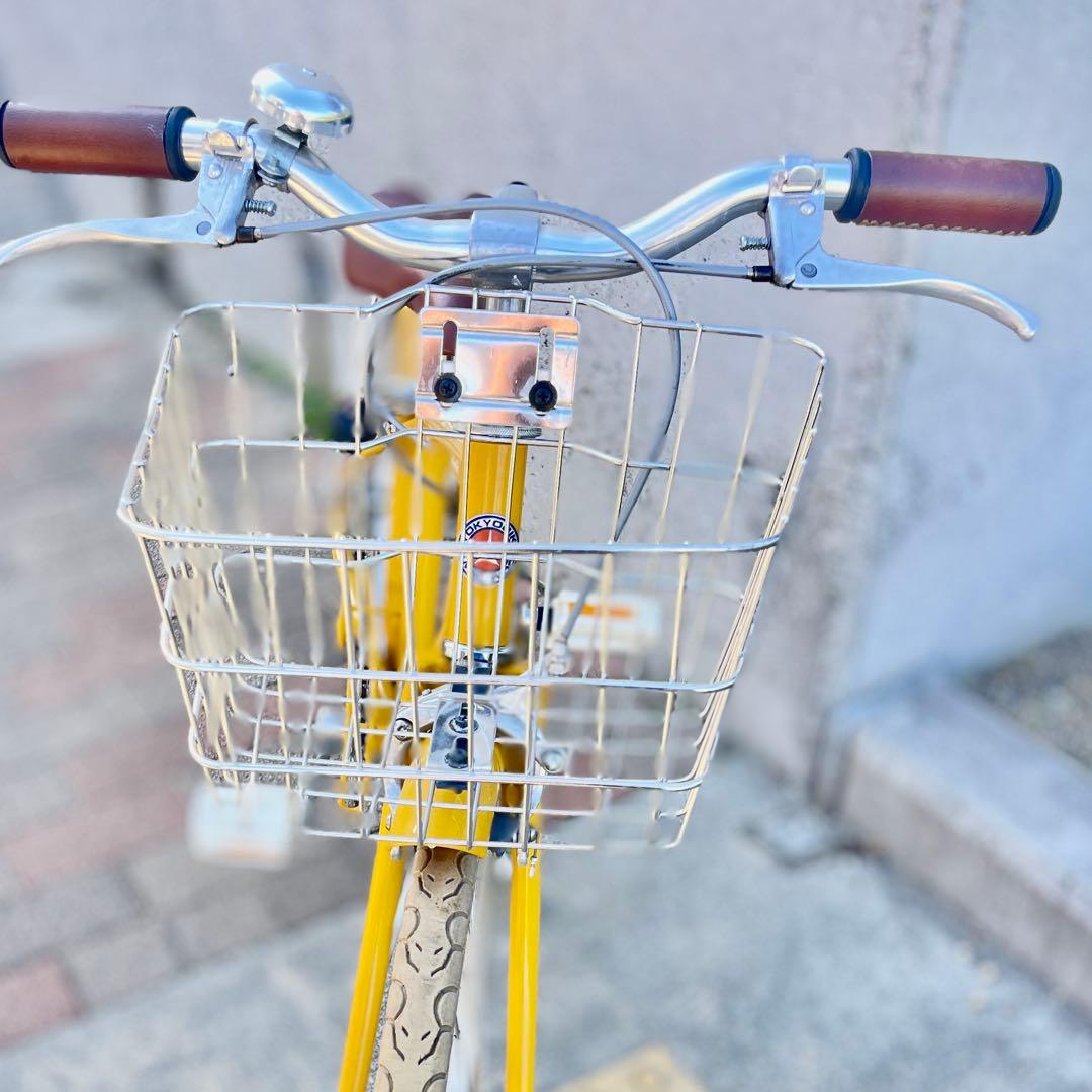 美品 トーキョーバイク ジュニア 20インチ 整備済 キッズバイク イエロー
