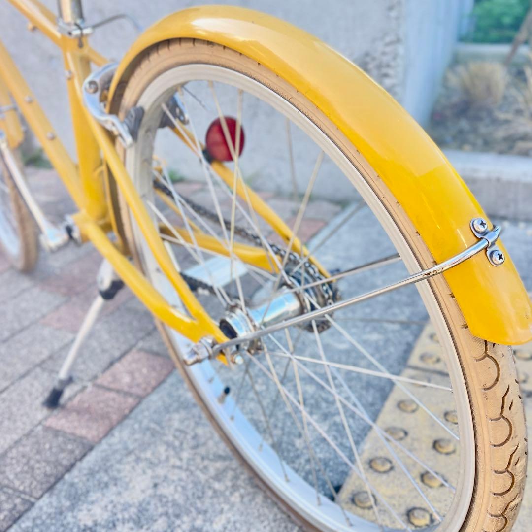 美品 トーキョーバイク ジュニア 20インチ 整備済 キッズバイク イエロー