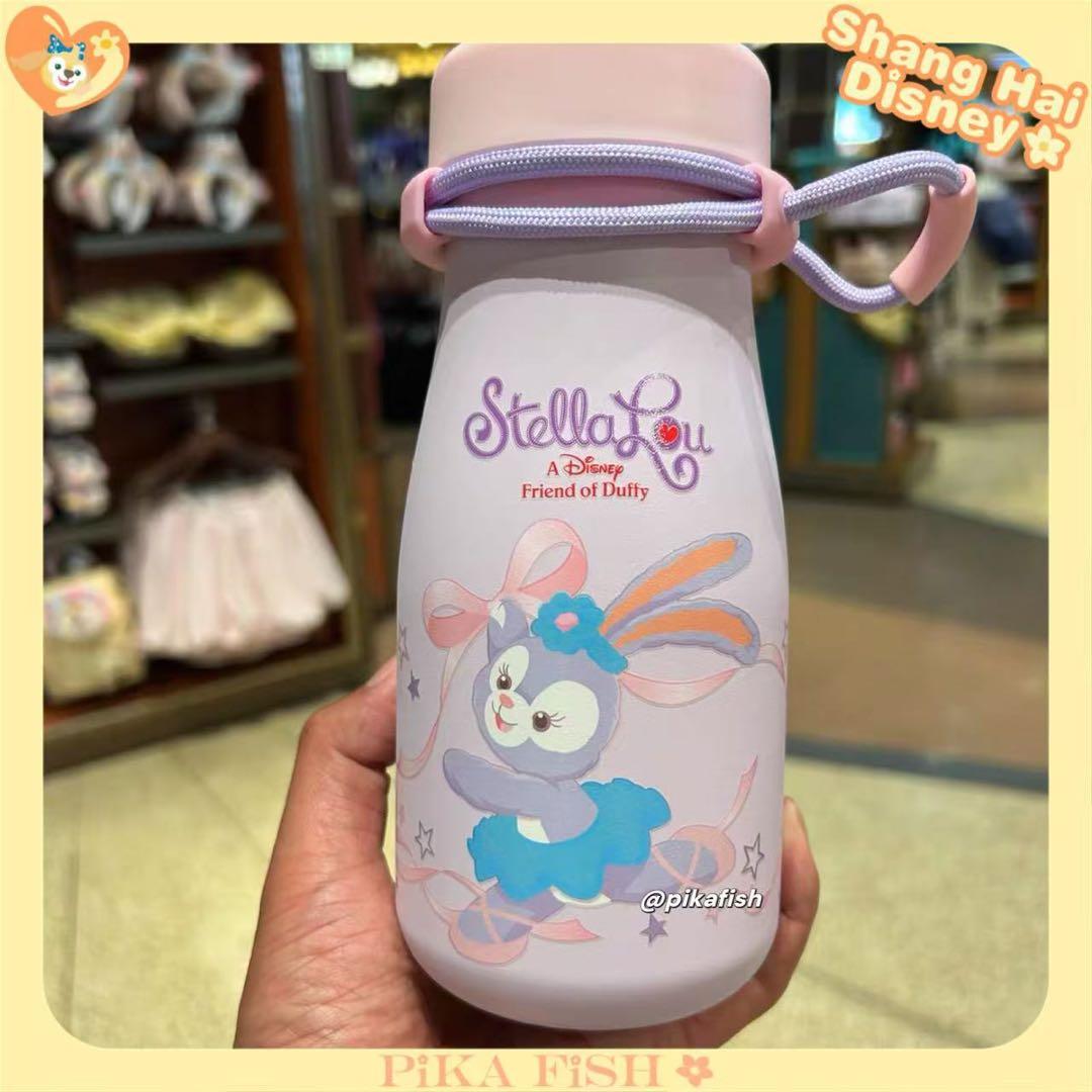 【最新☆正規品】ステラルー　ストロー付水筒　650ml 上海ディズニー
