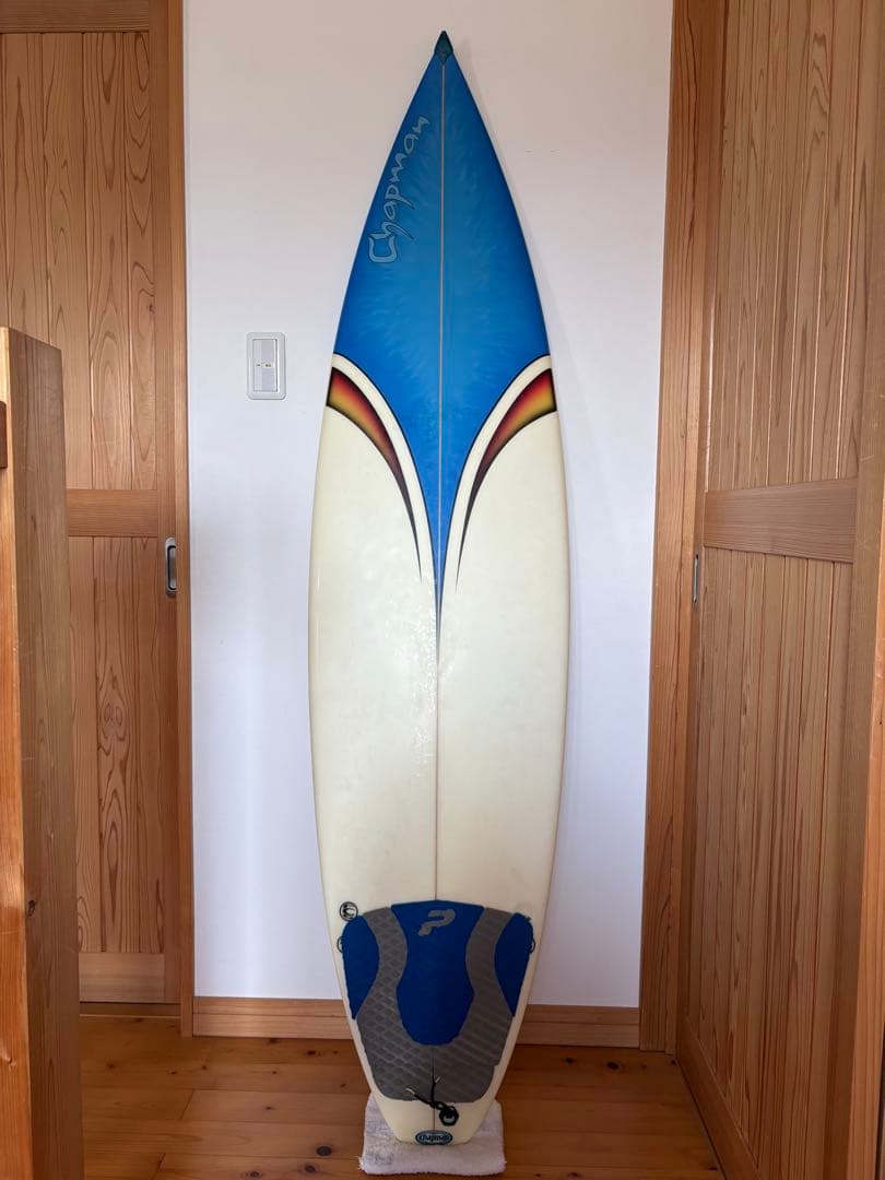 デールチャップマン 6’1 ショートボード 美品 フィン付 すぐ乗れます