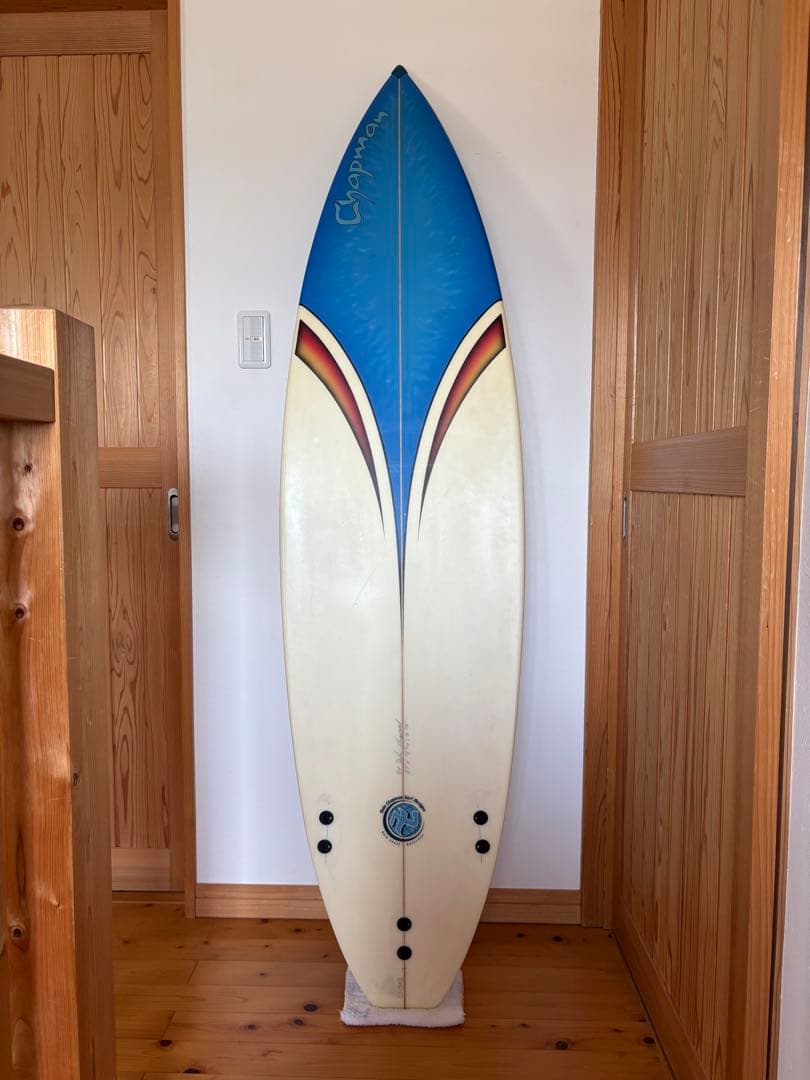 デールチャップマン 6’1 ショートボード 美品 フィン付 すぐ乗れます