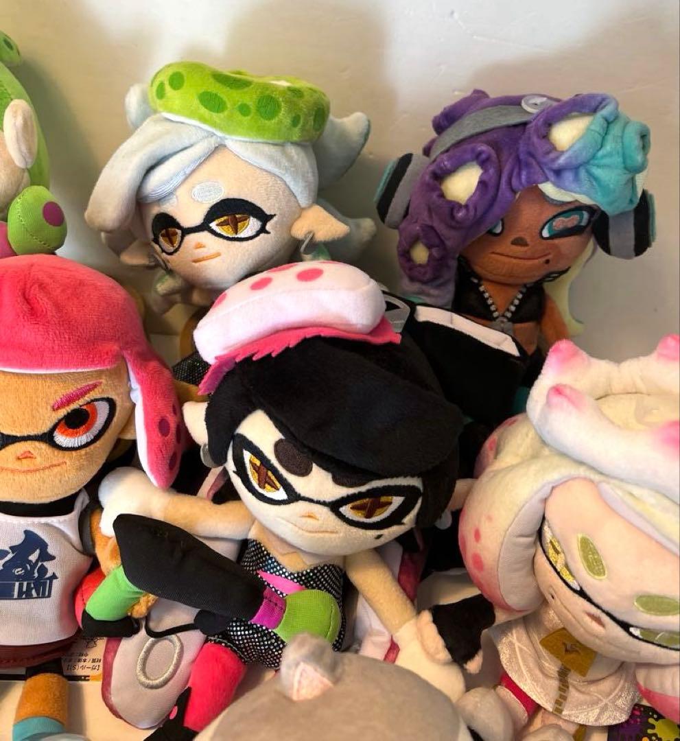 【Splatoon】ぬいぐるみ7体セット