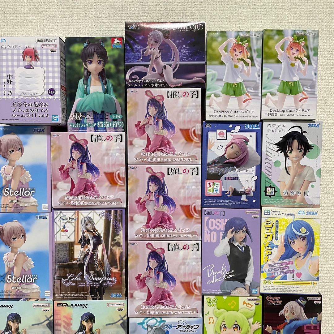 新品未開封　美少女系　プライズ　アニメ　フィギュア　42個　大量　まとめ売り